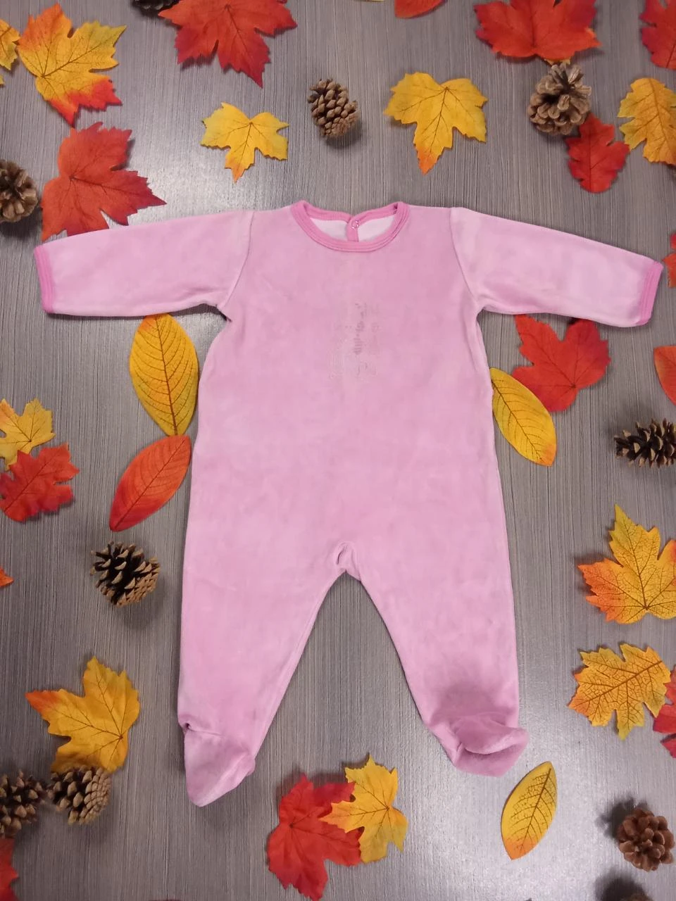 Pyjama 1 pièce rose Petit Bateau 9 mois